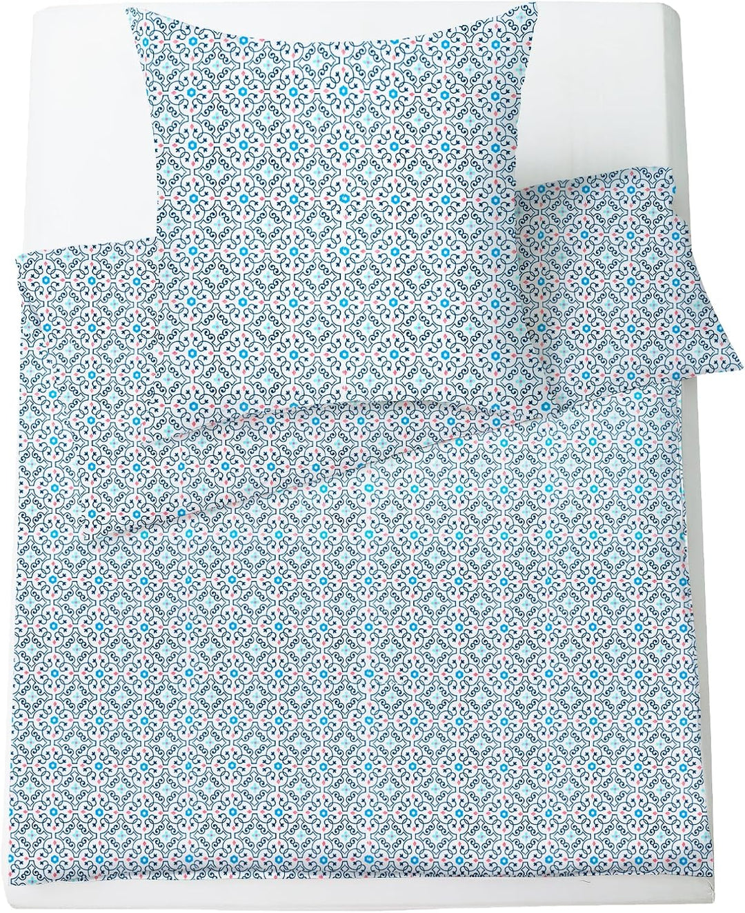 HENGWEI Blau Bettwäsche 135x200 2teilig Set Extraweiches Warm Bettwäsche-Sets für Einzelbett Hochwer