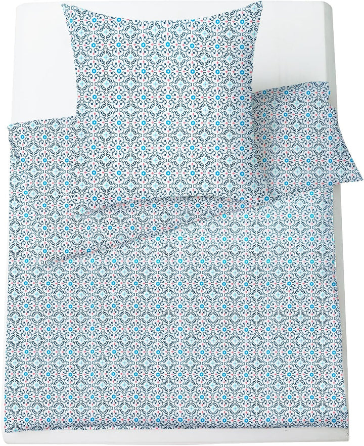 HENGWEI Blau Bettwäsche 135x200 2teilig Set Extraweiches Warm Bettwäsche-Sets für Einzelbett Hochwer