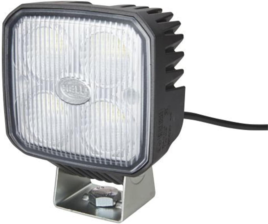 HELLA - LED-Arbeitsscheinwerfer - Q90 compact - 12/24V - 1200lm - geschraubt/Anbau - schwenkbarer Mo