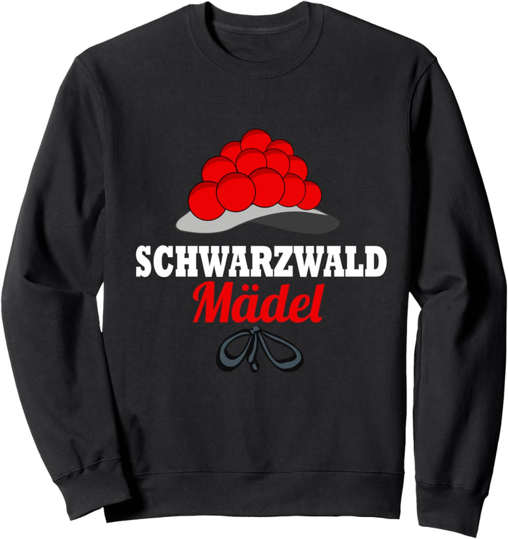 Schwarzwaldmädel Bollenhut Schwarzwald Sweatshirt