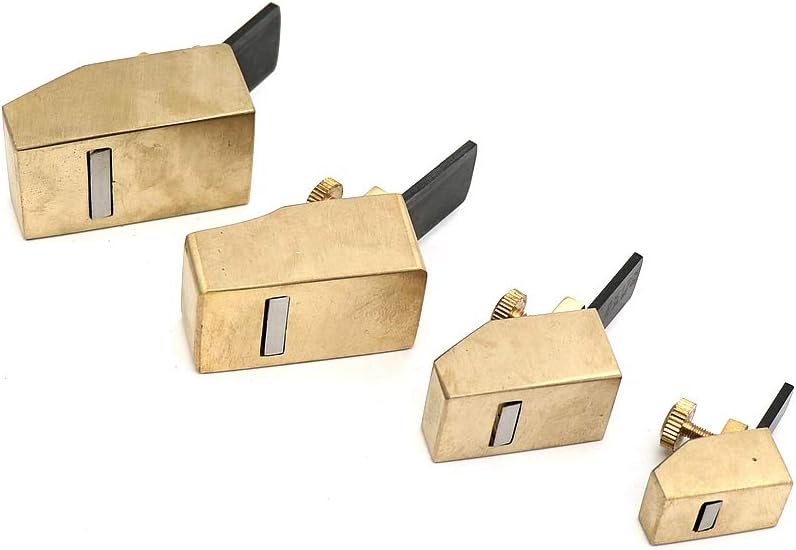 Geigenbauwerkzeug, Flachhobel, Handhobel, Holzbearbeitungshobel für Violinenhobel (1 Set/4 Stück)