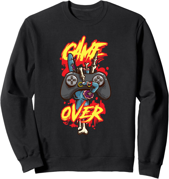 Game Over - Gamer Gaming Zocker Sweatshirt