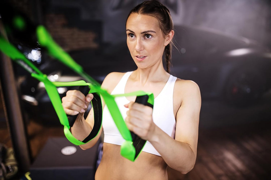 TOOLZ Sling Trainer – Schlingentrainer für EIN effektives Ganzkörperworkout – Widerstandstrainer mit