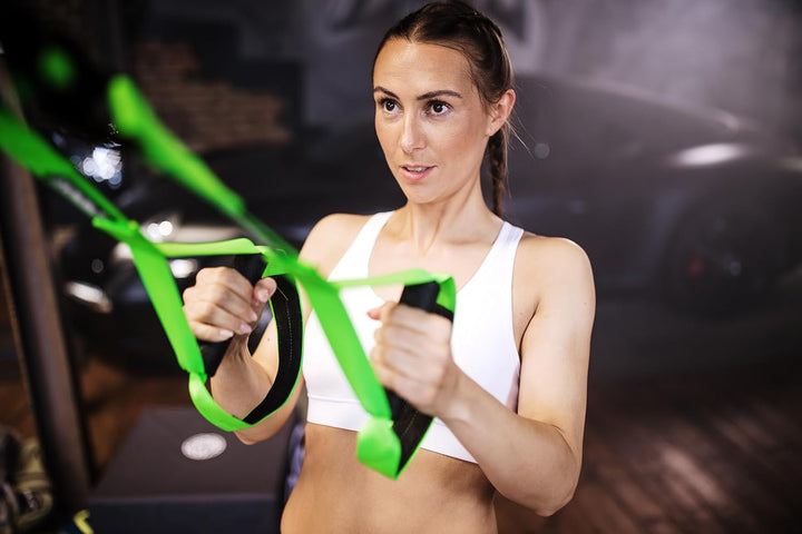 TOOLZ Sling Trainer – Schlingentrainer für EIN effektives Ganzkörperworkout – Widerstandstrainer mit