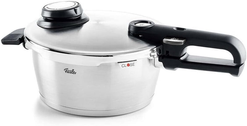 Fissler Vitavit Premium / Schnellkochtopf (2,5 L, Ø 18 cm) Edelstahl-Dampfkochtopf,4-Garstufen, inkl