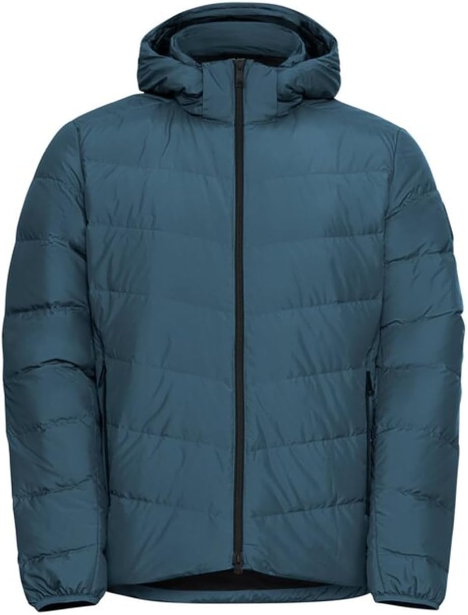 Jack Wolfskin Herren Colonius Jkt M Daunenjacke S Aluminium Blue, S Aluminium Blue