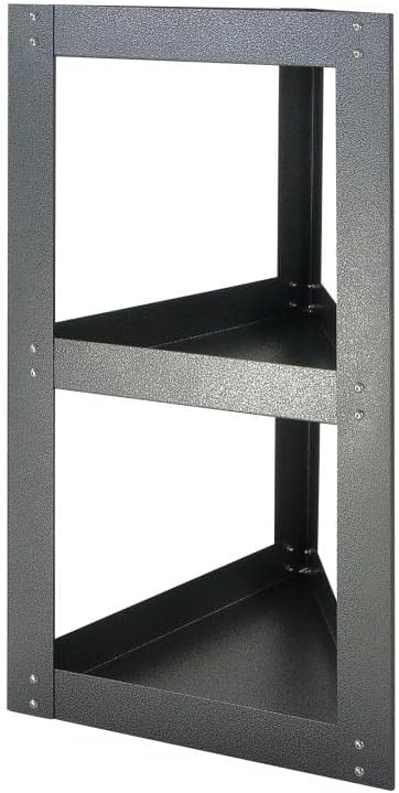 bellissa TRIANGOLO Pflanzenregal aus Stahl in Anthrazit - flexibles Stecksystem zur Anpassung der Hö
