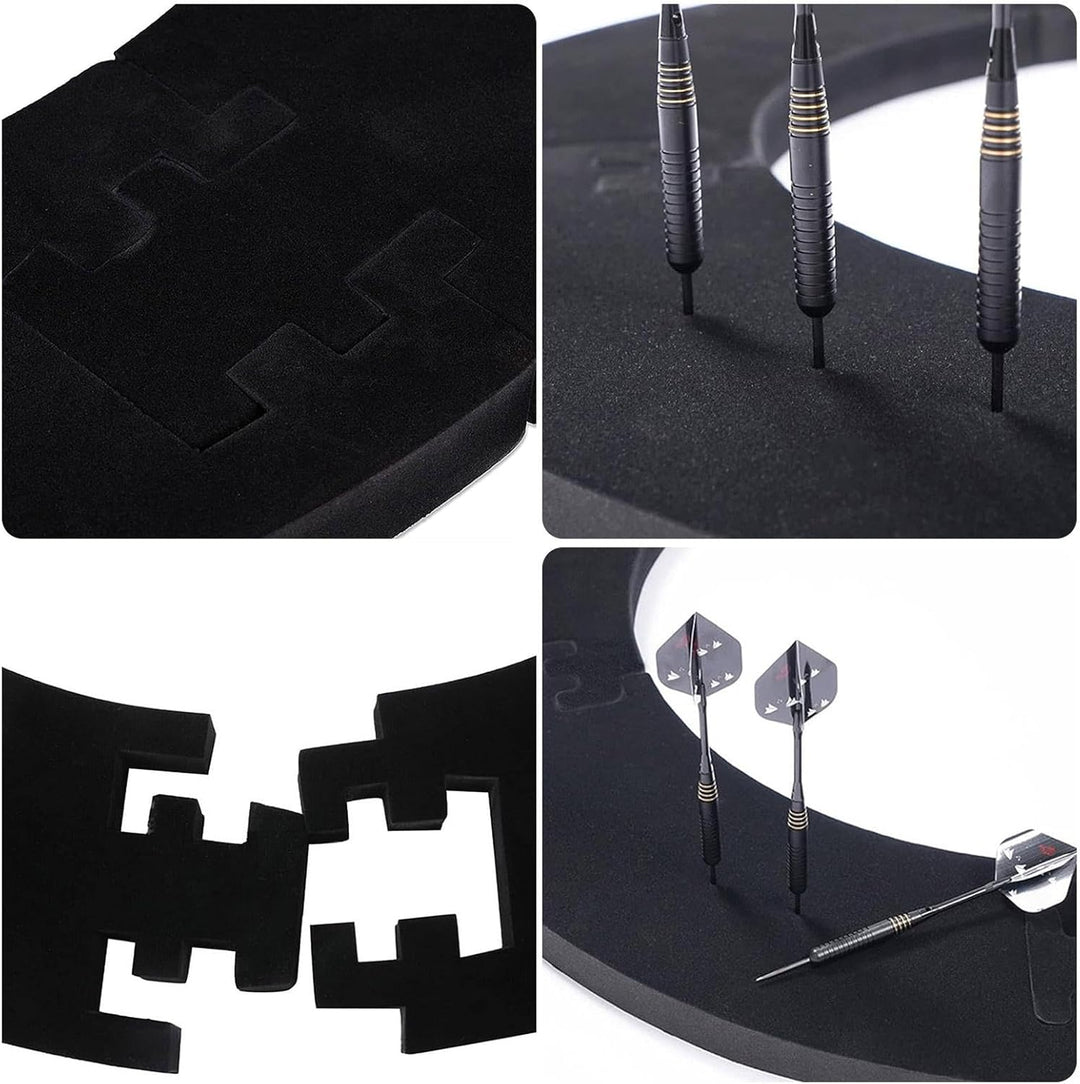 Hemousy Dart Surround Dartscheibe Schutzring Dart Wandschutz Eva Dartboard Surround Spleissen von Da