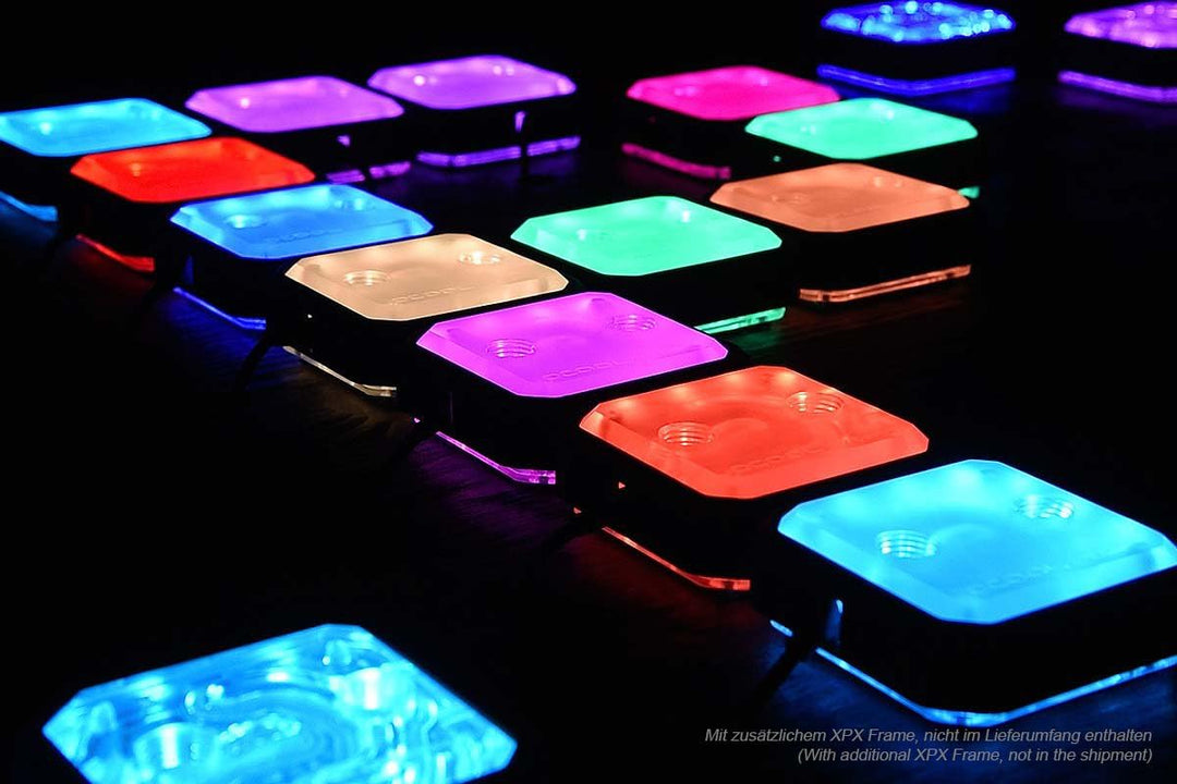 Alphacool 12847 Eisblock XPX CPU - Intel/AMD - Satin Clear Version Wasserkühlung CPU - Kühler
