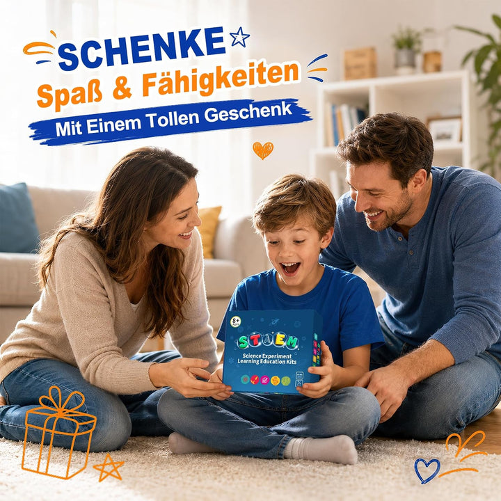 Experimente für Kinder ab 8+, DIY Ferngesteuertes Auto, Experimentierkasten