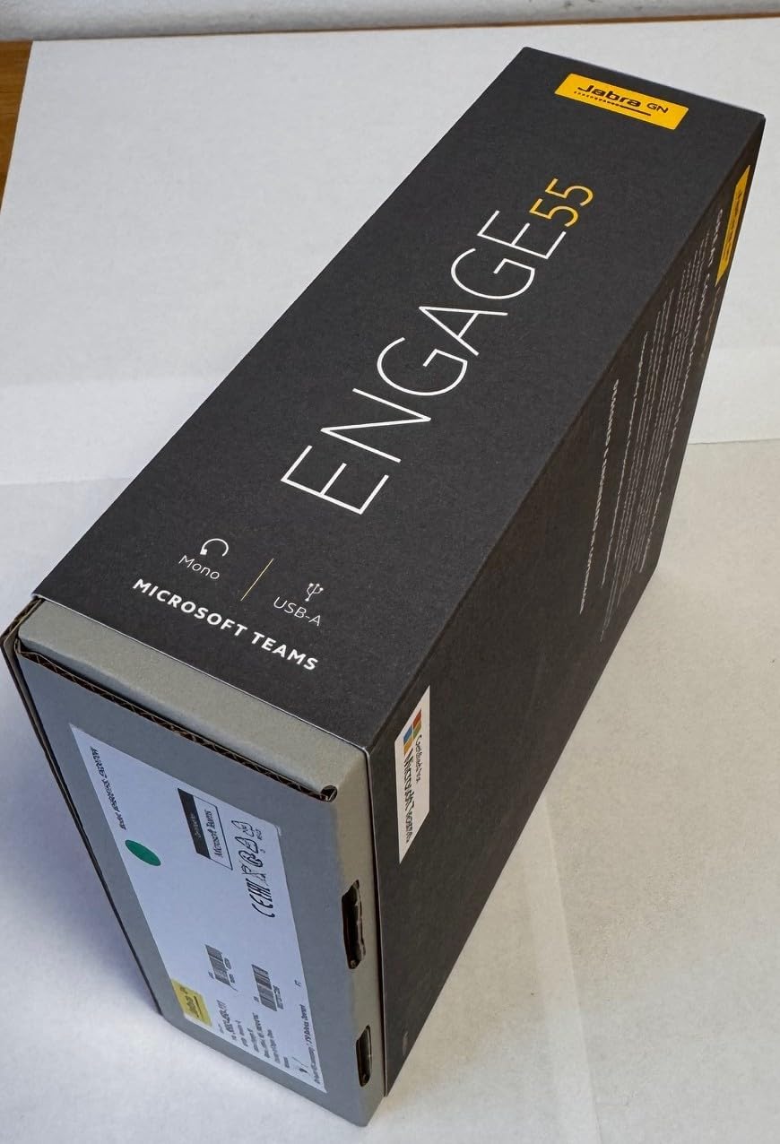 Jabra Engage 55 schnurloses Mono-Ersatz-Headset - Mikrofon mit Geräuschunterdrückung, Gehörschutz -