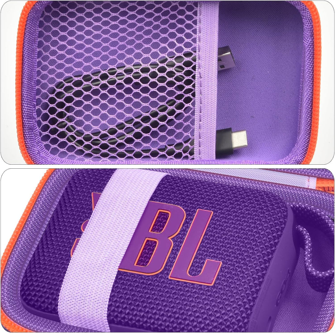 Tragetasche Kompatibel mit JBL Go 4 - tragbarer Bluetooth-Lautsprecher Box Pro Sound, Auch für Go 3/