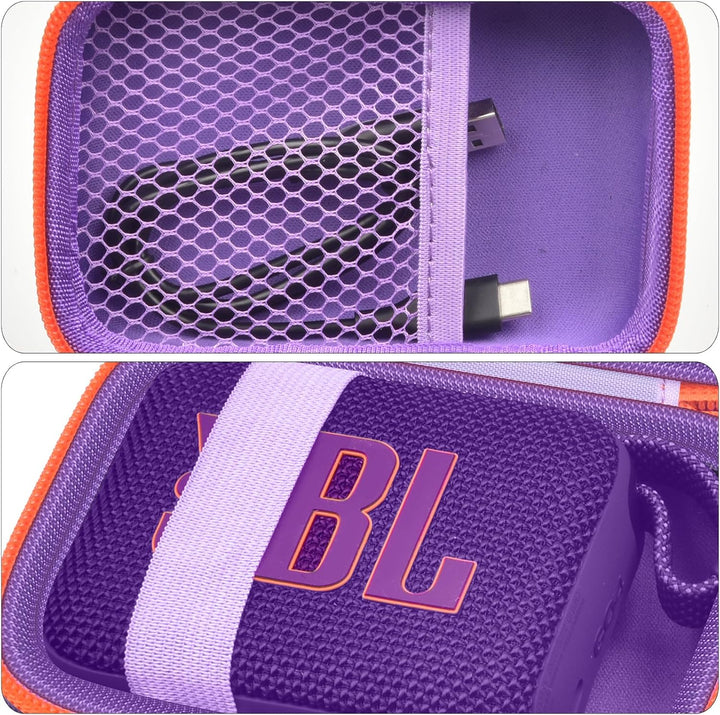 Tragetasche Kompatibel mit JBL Go 4 - tragbarer Bluetooth-Lautsprecher Box Pro Sound, Auch für Go 3/