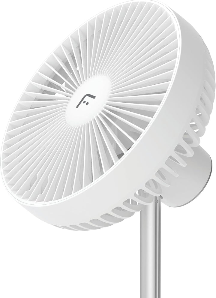 Fakir MWL10 Handventilator &amp; Tischventilator - Mini Ventilator mit Teleskopständer 34-75cm, 4 Stufe
