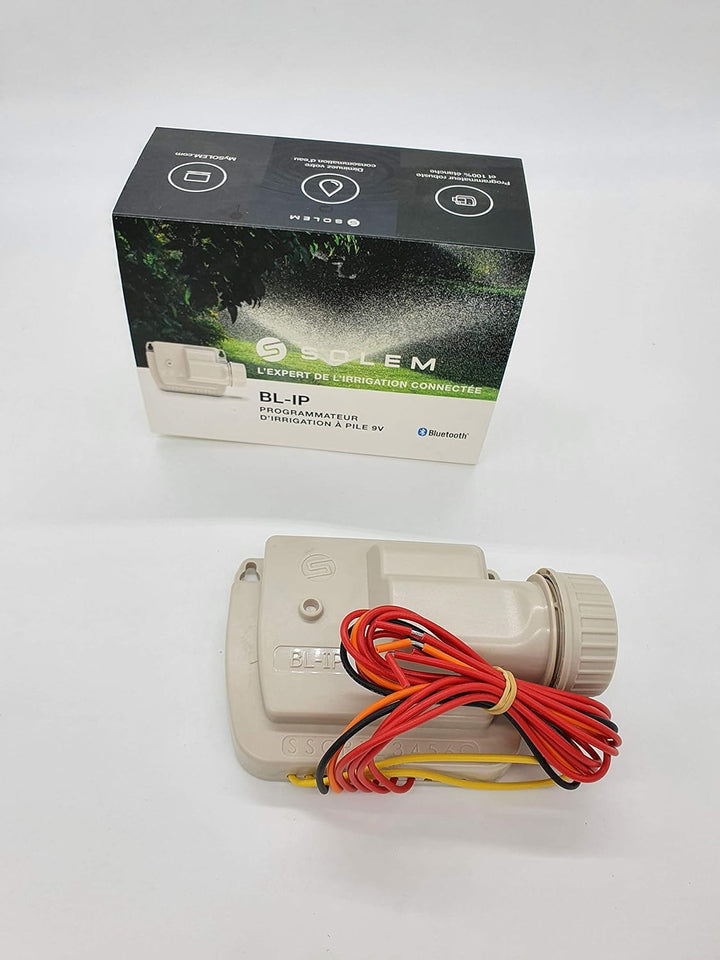 Bewässerungs-Programmierer, 9 V, Modell BL IP4, mit Bluetooth-Reichweite bis zu 10 Meter, wasserdich
