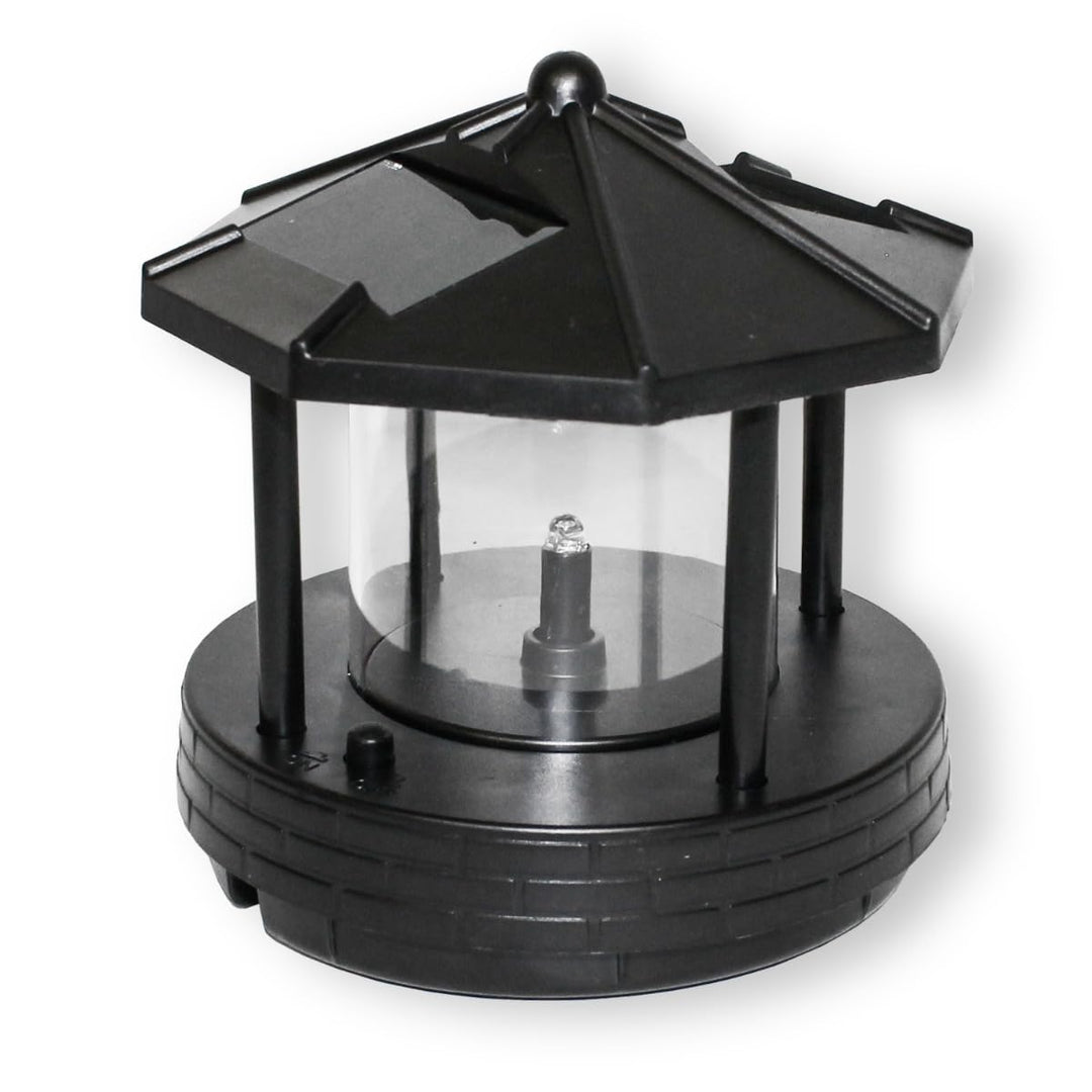 Ersatzkopf für Solar-Leuchtturm – kompatibel mit Roter Sand 50 oder 80cm – drehend oder blinkend – m