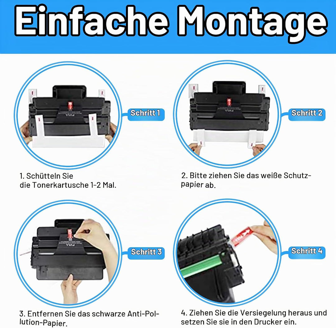 LCL Kompatibel Tonerkartusche MLT-D203E 10000 Seiten (1 Schwarz) Ersatz für Samsung ProXpress SL-M38