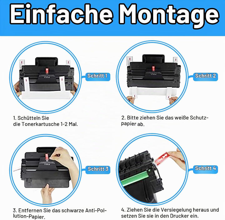 LCL Kompatibel Tonerkartusche MLT-D203E 10000 Seiten (1 Schwarz) Ersatz für Samsung ProXpress SL-M38