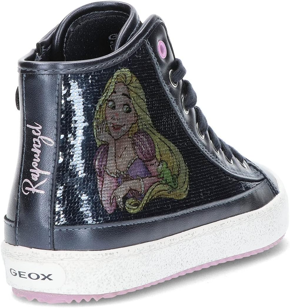 Geox Mädchen J Kalispera Girl D Sneakers 33 EU Navy, 33 EU Navy