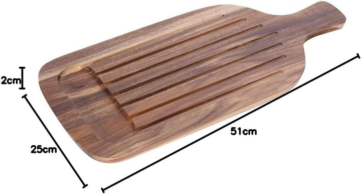 Villeroy & Boch Amarah Schneide-/Servierbrett, 51 x 25 cm,Holz, Schneide-/Servierbrett