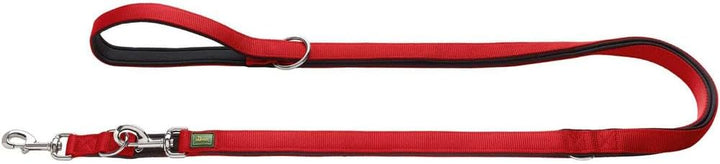 HUNTER NEOPREN Verstellbare Hundeführleine, 2,5 x 200 cm, oliv/schwarz, oliv/schwarz