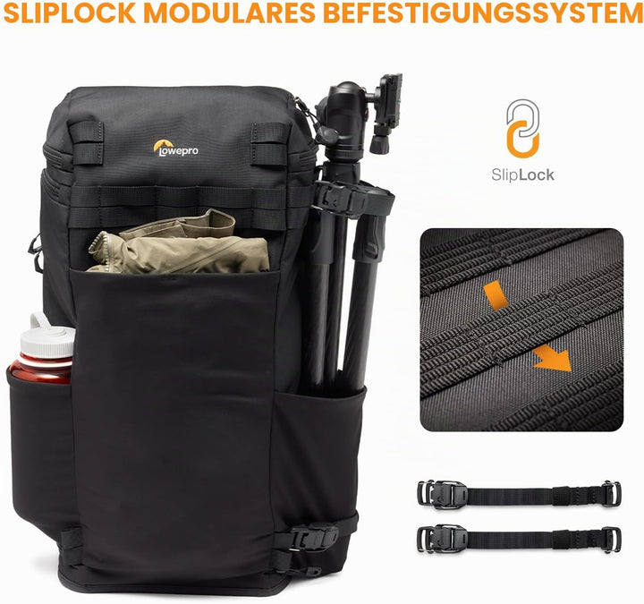 Lowepro ProTactic Lite BP 250 AW III Laptop-Rucksack, Zugriff Oben u. seitlich, Profi-Kameratasche,