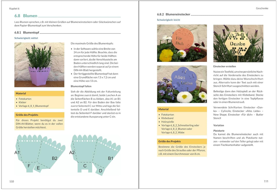 Plotten mit dem Cameo 5. Das Praxisbuch: Über 50 kreative Projekte und Ideen (mitp Kreativ), Paperba