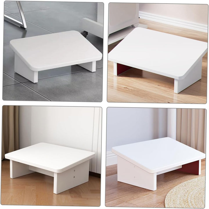 TEHAUX Fusshocker 30cm rutschfest Schräge Fussstütze für Büro Homeoffice Ergonomische Sitzgelegenhei