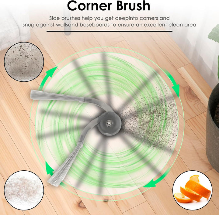 (10 Stück) Q Revo Curv Ersatzteile Ersatz zubehör für Roborock QRevo Curv/ S5X/ 5A1/ 5XC, Qrevo Edge