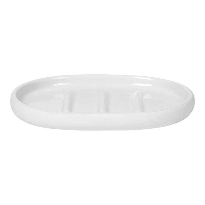 blomus Seifenschale SONO | Keramik | Farbe White | 13L x 10B cm One Size Weiss, One Size Weiss