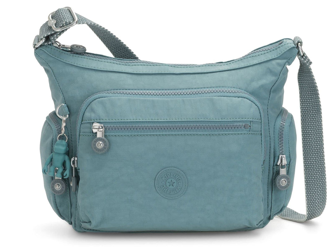 Kipling Damen Gabbie S Crossbody, Einheitsgrösse Blau (Aqua Frost), Blau (Aqua Frost)