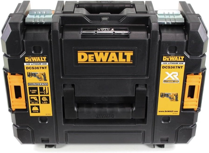 Dewalt 18 Volt 125 mm Akku-Winkelschleifer DCG412NT (flaches Getriebegehäuse, werkzeuglose verstellb