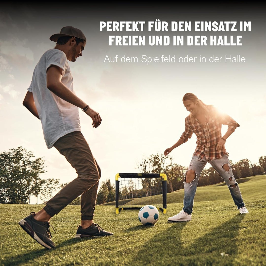 Umbro Fussballtor - Fussballtor 50 x 44 x 44 cm - Faltbares fussball Tor - Fussballtore für Garten K