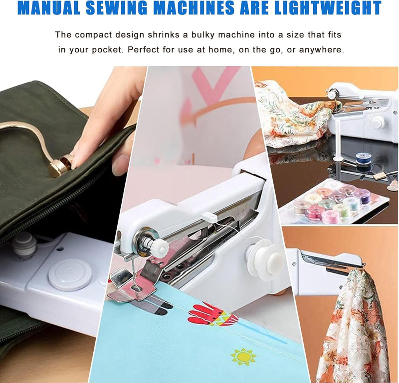 Handnähmaschine Nähmaschine Mit Nähzubehör Haushalts Heimwerker Sewing Machine Elektrische Handnähma