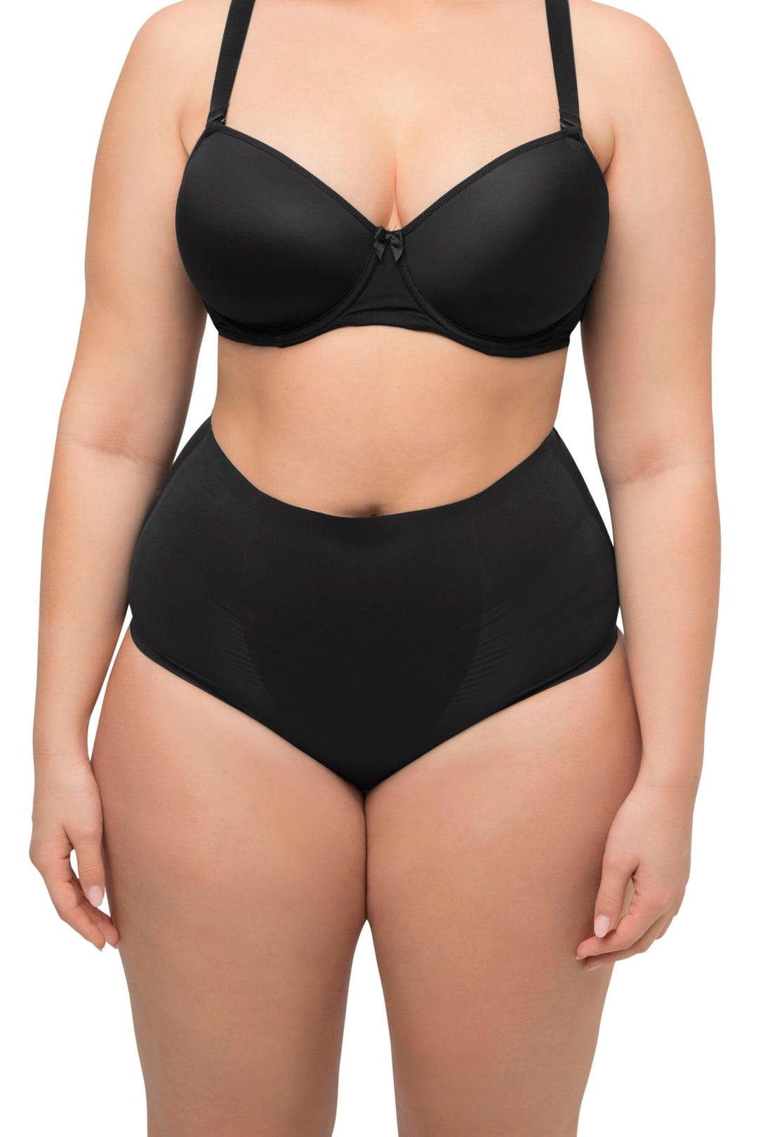 Ulla Popken Damen Miederhose 46-48 Schwarz, 46-48 Schwarz