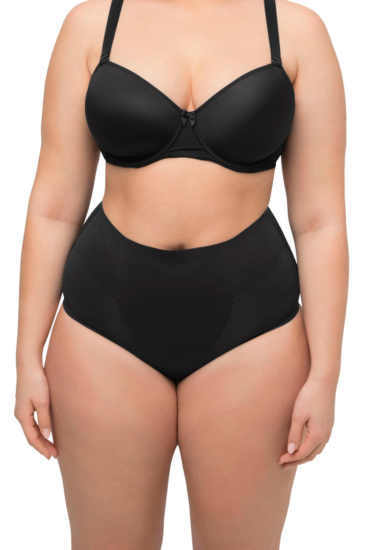 Ulla Popken Damen Miederhose 46-48 Schwarz, 46-48 Schwarz