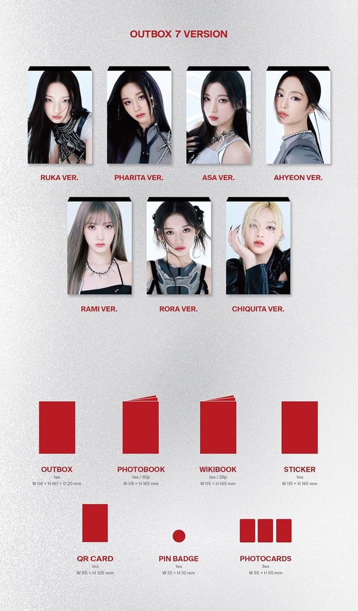 Dreamus BABYMONSTER - 1st Mini Album BABYMONS7ER YG Tag Album Version (Random ver.)