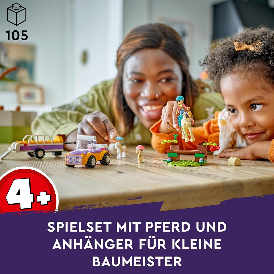 LEGO Friends Pferde- und Pony-Anhänger, Pferde-Spielzeug & 31140 Creator 3in1 Magisches Einhorn Spie