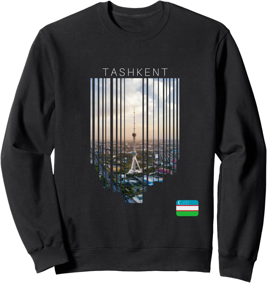 Taschkent Usbekistan Flagge Sweatshirt