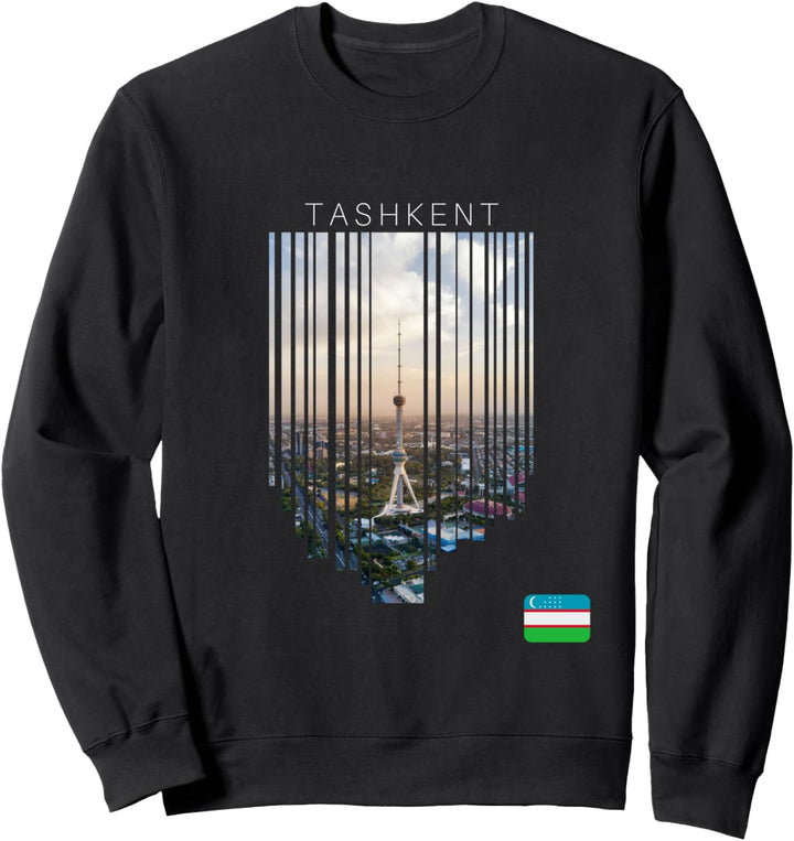 Taschkent Usbekistan Flagge Sweatshirt