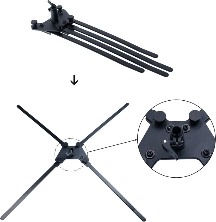 Aputure Amaran F22c 2'x2' RGBWW LED Flexibles Stofflicht LED-Videolicht 2500K~7500K, 200W, 15 Lichte