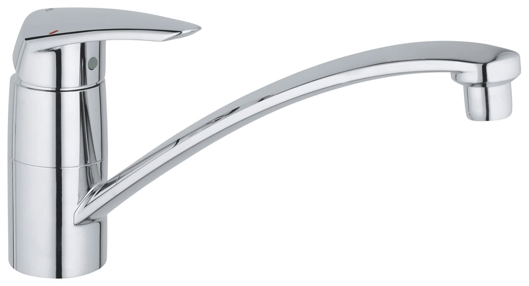 GROHE Eurodisc Küchenarmatur, Schwenkbereich 140° 33770001, Chrom, Chrom