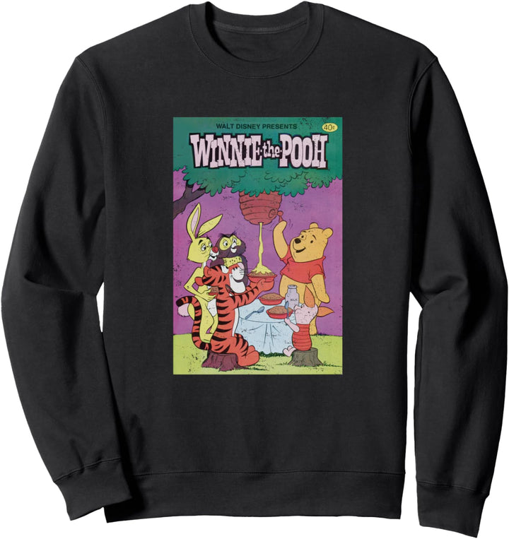 Disney Winnie The Pooh and Friends Retro Poster Sweatshirt