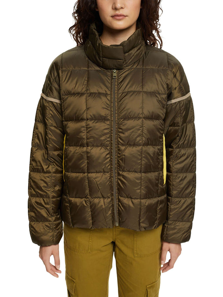 ESPRIT Damen Jacke M 355/DARK KHAKI, M 355/DARK KHAKI