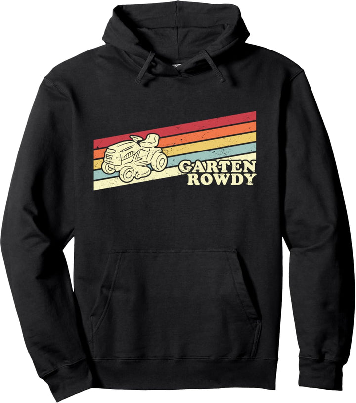 Garten Rowdy Rasentraktor Aufsitzmäher Lustige Rasenmäher Pullover Hoodie
