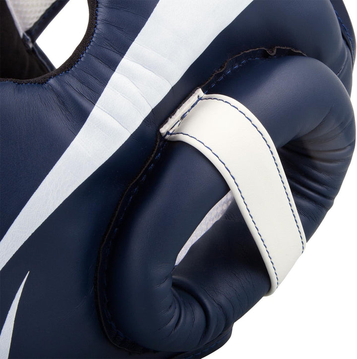 Venum Elite Kopfschutz Weiss / Marineblau, Weiss / Marineblau