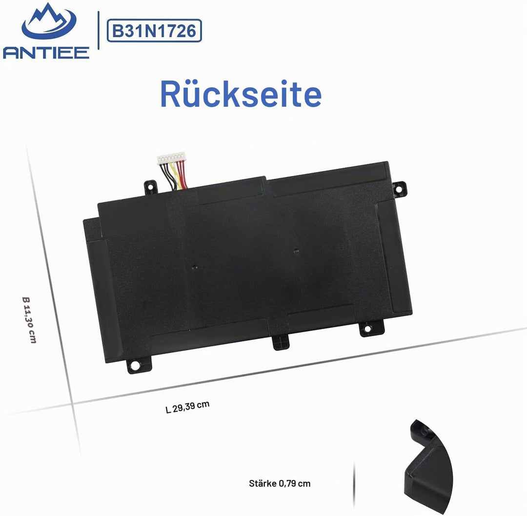ANTIEE B31N1726 Akku Kompatibel mit ASUS TUF Gaming FX504 FX504G FX504GD FX504GE FX504GM FX505 FX505