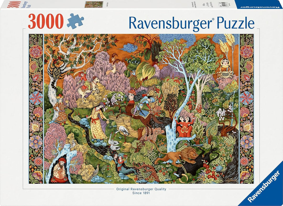 RAVENSBURGER 135934 Zodiac 17135 Garten der Sternzeichen 3000 Teile Puzzle für Erwachsene, Mehrfarbi