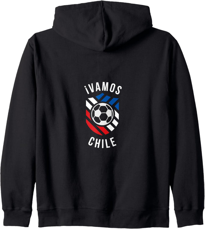 Flagge Chile Kapuzenjacke