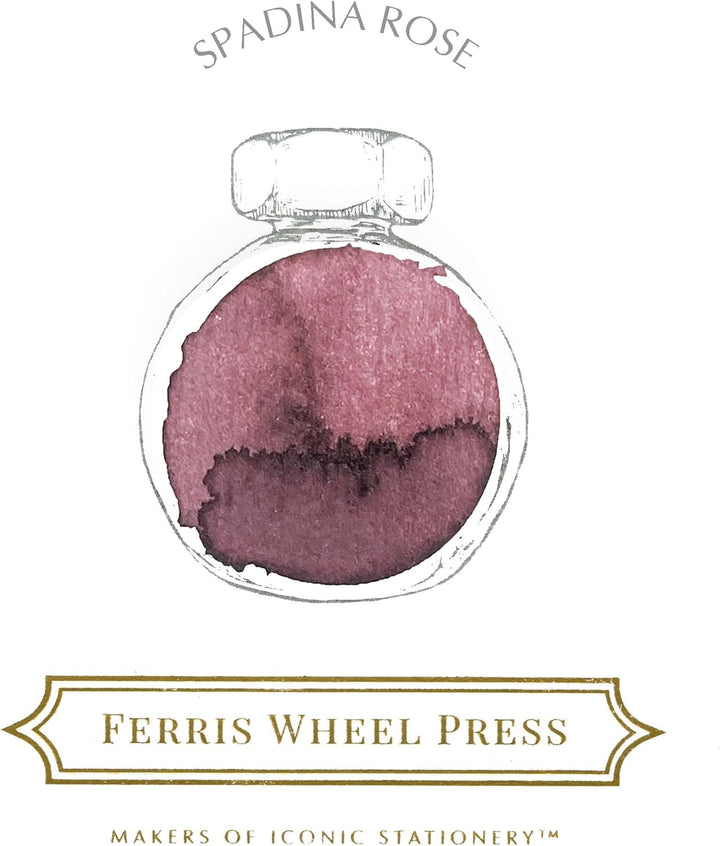 Ferris Wheel Press Fountain Pen Ink | Everyday Ink Collection | Muted Rose| 38ml Muted Rose 38 ml, M